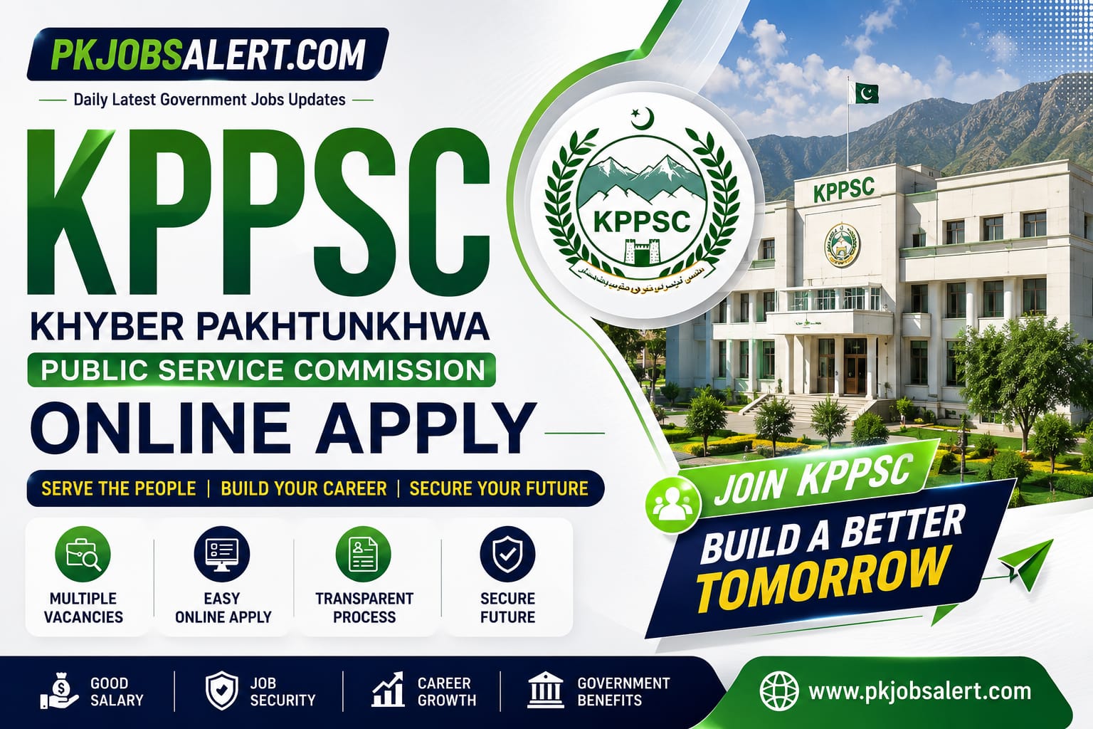 Khyber Pakhtunkhwa Public Service Commission Jobs 2026 – KPPSC Online Apply