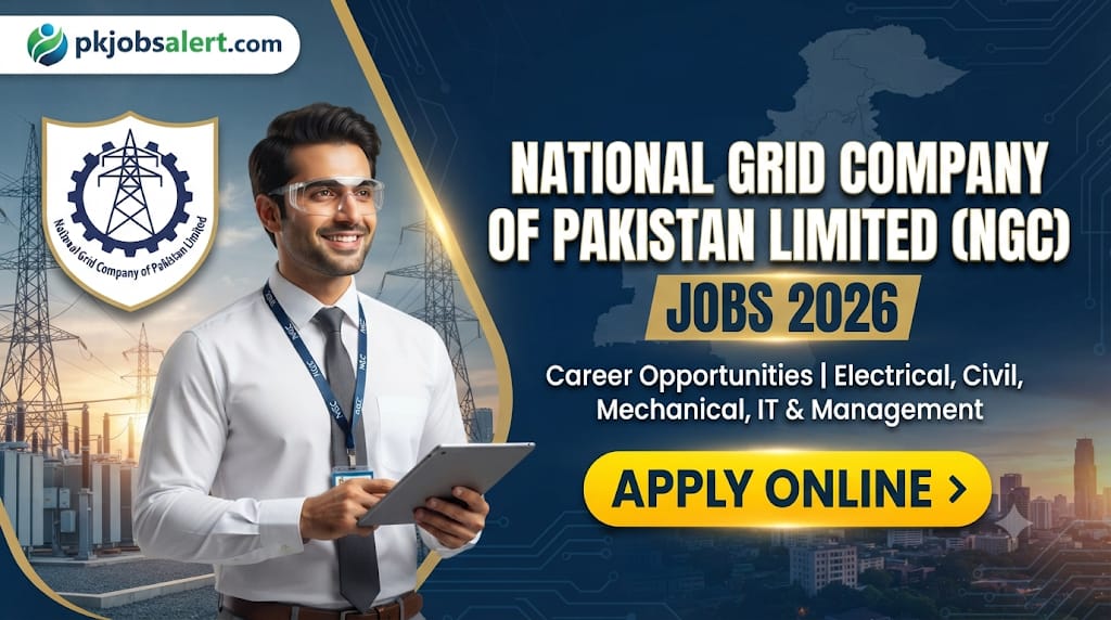 National Grid Company of Pakistan Limited (NGC) Jobs 2026 - Apply Online National Grid Company Jobs 2026